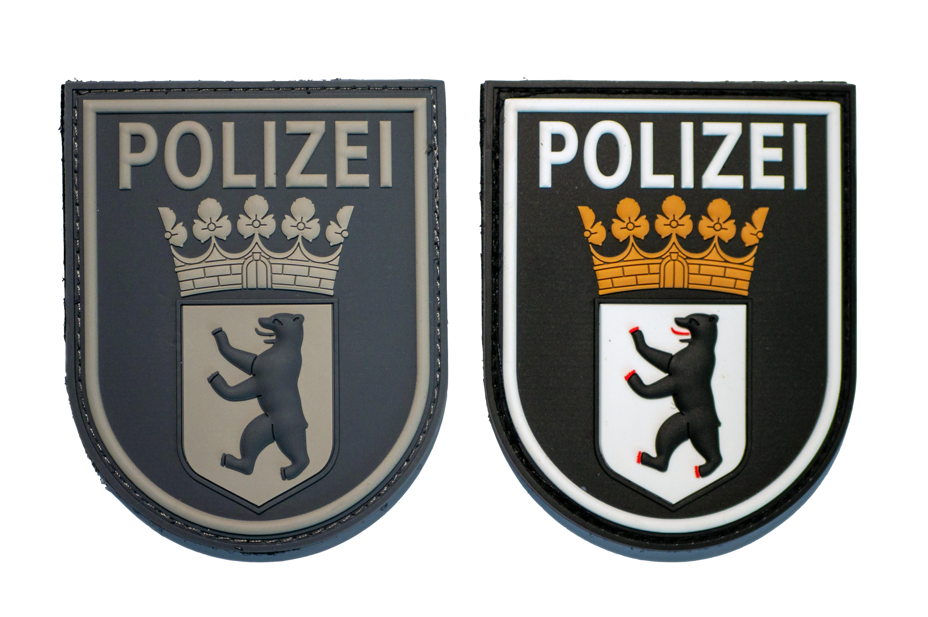 ATG ärmelabzeichen Police Berlin 3 D Rubber Patch